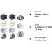 6x Aot Adhesive Hooks & 2x Towel Holders - Silicone Wall Hooks for Bathroom & Kitchen - Self-Adhesive Key & Razor Holders in 3 Colors - Buy Online on SooperMarket.com