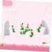 Warmhm 8Pcs ornaments accessories decorations cocktail cocktail picks top hat soccer cake topper decorate cake decorating birthday party supplies football party decorations football - Buy Online on SooperMarket.com