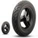 Wheelchair Front Wheel 1 Pair Electric Wheelchair Front Wheels 10Inch Heavy Duty Replacementer Wheel Wheelchair Solid Tire for Rollator - Buy Online on SooperMarket.com