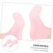 minkissy 3 Pairs Sock Feet Lotion Silicone Gel Moisturizing Heel Sleeves Spa Rejuvenate Birth Control Wallet Knee Scooter Pad Gel Booties Skin Dry Cracked Gel Pillow Miss Sebs Foot Pink - Buy Online on SooperMarket.com