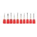 NAROOTE Nail Drill Bit Set 10Pcs Nail Drill Bits Nail Polishing Burr Manicure Pedicure Accessory Tool Set(F11-F20) - Buy Online on SooperMarket.com