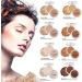 AQUAPURITY PHOERA Sheer Matte Fixing Powder Makeup Base - Long Lasting Foundation Compact with Vitamin E (205 Golden Beige) - Buy Online on SooperMarket.com