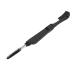Eyelash Brush Comb Portable Hygienic Plastic Lightweight Reusable Multifunctional Eyebrow Brushes for Makeup (Black)