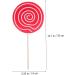 Alipis 4 Pcs Wedding Decoration Decorative Fake Lollipop Fake Lollipops Fake Lollipop Model Rainbow Lollipop Red Swirl Lollipops Toys Decorative Lollipop Ornament Wooden Food Child Candy - Buy Online on SooperMarket.com