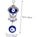 ABOOFAN 3pcs Blue Pendant Keychain Accessories Blue Eye Amulet Ornament Hanging Pendant Charm Devil Eye Rear - Buy Online on SooperMarket.com