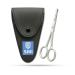 SMI - Nose Hair Scissors Round Tip Nose Scissors Moustache and Beard Scissors Small Grooming Scissors - with Pouch