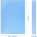 Diamond Painting Storage Book | 40 Clear Pocket Sleeves | Art Portfolio for 30x40 cm Presentation | Blue - Buy Online on SooperMarket.com