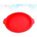 MAGICLULU 1pc Silicone Baking Bread Baking Pan Round Cookie Cookie Cutters Silicone Molds Cake Shop Muffin Top Pans Silicone Mold for Cake Round Cake Pans Chocolate Birthday Cake 31 X28.5CM Red - Buy Online on SooperMarket.com