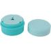 Silicone Cream Jars with Spoon Travel Silicone Makeup Container Portable 3 in 1 Outdoor for Women (Sky Blue) - Buy Online on SooperMarket.com