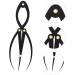 HAPINARY Compass Guide Template Tools Eyebrow Tools Eyebrow Measuring Ruler Makeup Gadgets Eyebrow Rulers Makeup Tools Curve - Buy Online on SooperMarket.com