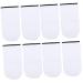 Healeved 4 Pairs Wax Gloves Moisturizing Gloves Cotton Gloves for Hand Care Bathing Accessories Womens Glove Wax Bath for Hands Moisturizer Gloves Insulation Work Bath Cotton White