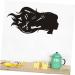 Gogogmee Self-Adhesive Wall Sticker Wall Sticker for Hair Salon Barber Shop Wall Decal Homedecor Wall Sticker for Salon Decoration for Home Hairdressing Wall Sticker Wall Decals - Buy Online on SooperMarket.com