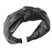 Pu Leather Girls Hairbands Middle Knotted Headbands Fashion Fur Headband Head Hoop Women Hair Accessories