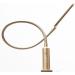 Kalb 4W LED Bedside Lamp Set of 2 - Matt Brass Reading Flex Lamps for Furniture - International Shipping - Buy Online on SooperMarket.com