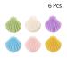 FRCOLOR Natural Konjac Facial Sponge Set - 6pcs Face Cleansing Puffs for Gentle Cleansing - Buy Online on SooperMarket.com