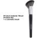 Worparsen 1Pc Bronzer Brush Easy Cleaning Contour Blending Makeup Brush Useful A - Buy Online on SooperMarket.com