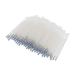 100 Pcs Heat Erasable Fabric Refills Patchwork Marking Pens High Temperature Disappearing Ink Fabric Markers for Embroidery Cross Stitch Handicarft Needlework Tailors Sewing Quilting and Dressmaking White