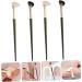 Baluue 4pcs Nose Shadow Brush Eyeshadow Angled Cosmetic Brush Concealer Brush Angled Brush Wooden Handle - Buy Online on SooperMarket.com