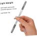 Angoily 4pcs Pen Needle Handheld Needles Eyebrow Microblading Portable Acrylic Holder Women Tool Tattoos 14.7x1.7cmx4pcs Whitex4pcs - Buy Online on SooperMarket.com