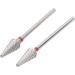 Nail Tapered Drill Bit Professional Fast Removing Tungsten Steel Manicure Drill Bits for Exfoliating Polishing - Buy Online on SooperMarket.com