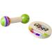 Eichhorn 2-Piece Music Set - Colorful Wooden Instruments with Bells & Stick Ideal for Kids 1 Year & Up - International Shipping Available - Buy Online on SooperMarket.com