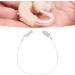 Lightweight Hearing Amplifier with Clip for Seniors - Stretchy White Cord Secure Fixation Prevents Loss - Ideal Muirnal Hearing Aid - Buy Online on SooperMarket.com