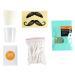 Fomiyes 1 set nose hair removal wax set Wachsplicator cleaning sets Nose Hair Wax nose hair wax wax pencil wax stick nasal hair stabbing multi-purpose wax bar hair removal pin