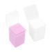 Housoutil 200pcs Eyelash Cleaning Pads Professional Nail Polish Lint Eyelash Cleaner Salon Supply Gel for Nails Glue Bottle Cleaning Wiper Makeup White Cotton Wipe Sheet Major