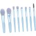 Gogogmee 8pcs Powder Brush Eyeshadow Makeup Brushes Makeup Brush for Woman Cosmetic Face Brushes Wooden Blue - Buy Online on SooperMarket.com
