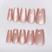 Ruarby Professional French Tip Press on Nail False Nails Full Cover Artificial Nails Tips Art Accessories for Fashion Women - Buy Online on SooperMarket.com