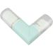 Dual Retractable Powder Brush Portable Makeup Brush Ergonomic 360 Degree Rotation for Travel (Blue) - Buy Online on SooperMarket.com