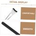 Baluue Makeup Tool Loose Powder Brush Nose Contour Brushes Blush Brush 18.50X1.00X1.00CM Black - Buy Online on SooperMarket.com