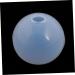 NUOBESTY 9pcs Resin Epoxy Candle Molds Mini Sphere Diy Silicone Mold Epoxy Resin Crystal Epoxy Bracelet Beads White 3.50X3.50X3.50CM - Buy Online on SooperMarket.com