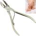 Camila Solingen CS12 Professional 4" Fingernail Toenail Nipper/Clipper/Cutter for Manicure/Pedicure. Heavy Duty Precision Super Sharp Curved Stainless Steel 15mm Blade from Solingen Germany (Silver)