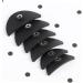 NOLITOY 6 pcs Crease Shadow Portable Eye Black Gel Silica Draw Stamp Tool Makeup Practical Seal Silicone 5*2.5cm Black - Buy Online on SooperMarket.com