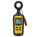 Light Meter Digital Illuminance Meter Handheld Ambient Temperature Measurer with Range up to 200,000 Lux Luxmeter with 4 Digit Color LCD Screen
