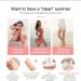 IPL Hair Removal Device with Ice Cooling Technology - 999,999 Flashes, 2 Modes, 5 Intensity Levels, Painless Permanent Hair Eraser for Men and Women - Buy Online on SooperMarket.com
