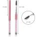 SKYPIA Eyelashes Comb Curlers Makeup Brush Mascara Brush Make Up Wands Eyebrow Brush with Cap Travel Accessories (PINK)  - Buy Online on SooperMarket.com