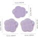 Operitacx Candle Epoxy Molds 6 Pcs Jewelry Box Silicone Mold Flowerpot Ashtray To Rotate Candle Molds Whitex2pcs 10.8X10.2X2.6CMx2pcs - Buy Online on SooperMarket.com