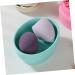 Mikinona Makeup Brush Cleaner Bowl Cleaner Bowl for Makeup Tools Brush Cleaning Pad Makeup Brush Storage Stand Silicone Cleaning Bowl Foldable Brush Make up Powder Puff Silica Gel - Buy Online on SooperMarket.com