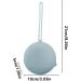 Bexdug Silicone Pacifier Bag | Travel Organizer for Kids | Stainless Steel Zip | Store Pacifiers Keys Lip Balm & More - Blue - Buy Online on SooperMarket.com