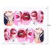 Nail Angel Water Decals - 9 Sheets Beauty Transfer Stickers for Nail Art - Unique Lip Patterns for Manicure & Pedicure - 10190 - Buy Online on SooperMarket.com