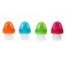 Kisangel 4Pcs Spill Proof Water Bottle Cover SoftSip Food Pouch Top Juice Soda Water Bottle Caps Beverage Bottle Lid for Kids Toddler Baby