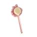 Healeved Bath Scrubber 1pc Bath Brush Bath Brush Shower Loufah Sponge Bath Accessories Bathing Accessories Pink Handle Bath Ball Bath Sponge