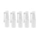 Empty portable nasal spray bottle made of plastic 30 ml 360 degrees rotatable atomizer refillable for cosmetics perfume for trips and at home 5 pieces