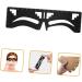 Angoily Eyebrow Design Eyebrow Card Ruler Tool Template Metal Eyebrow Ruler Positioning Ruler Make up - Buy Online on SooperMarket.com