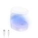 Mini LED UV nail dryer USB portable nail dryer nail lamp 16W UV lamp for gel nails nail gel polish dryer lamp nail art manicure tools for individual fingers white
