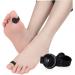 FOMIYES Magnetic Toe Covers - Set of 2 | Flex Tools for Body Sculpting | Drainage & Therapeutic Ring | Black Leather Magnet Toe Separators - Buy Online on SooperMarket.com