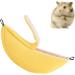 Banana Hamster Bed House Hammock Small Animal Warm Bed House Cage Nest Hamster Accessories for Sugar Glider Hamster Small Bird Pet - Buy Online on SooperMarket.com