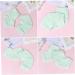 FOMIYES 2 Pairs Features Socks for Women Silicone Socks Moisturizing Heel Sleeve Foot Moisturising Socks Cracked Heel Plantar Sock Non Skid Socks Spa Socks Miss Lotion Foot Socks - Buy Online on SooperMarket.com